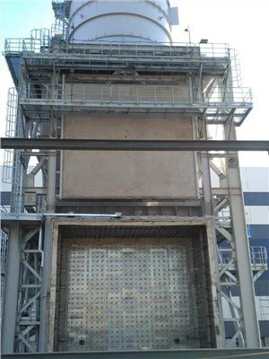 Guillotine Damper nrog Electric Hoist